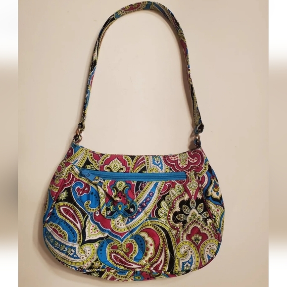 Vera Bradley Women’s Handbag Purse Magnetic Closure 8 Inches X 11 Inches Quilted - Picture 1 of 4